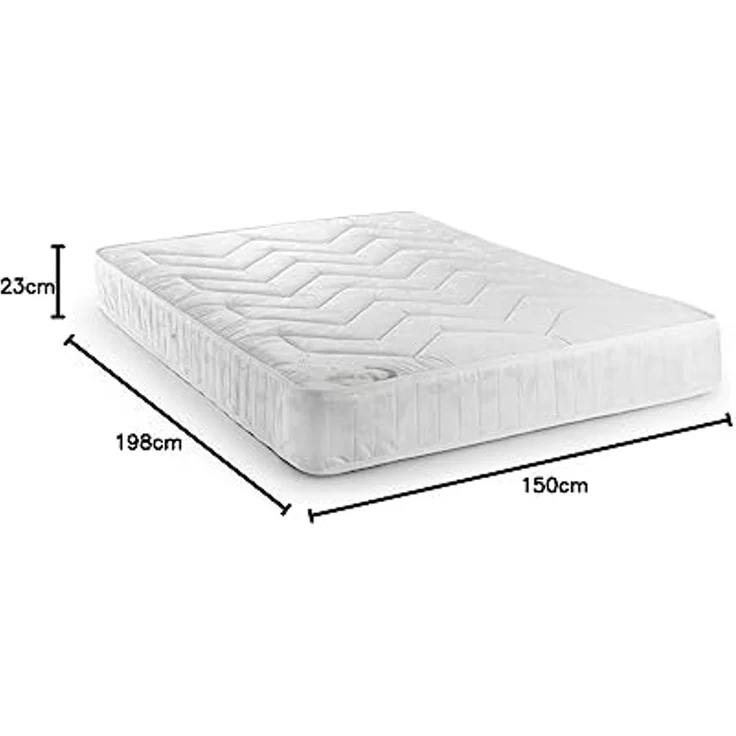 Julian Bowen Deluxe halborthopädische Matratze, weiß, King – Bild 3