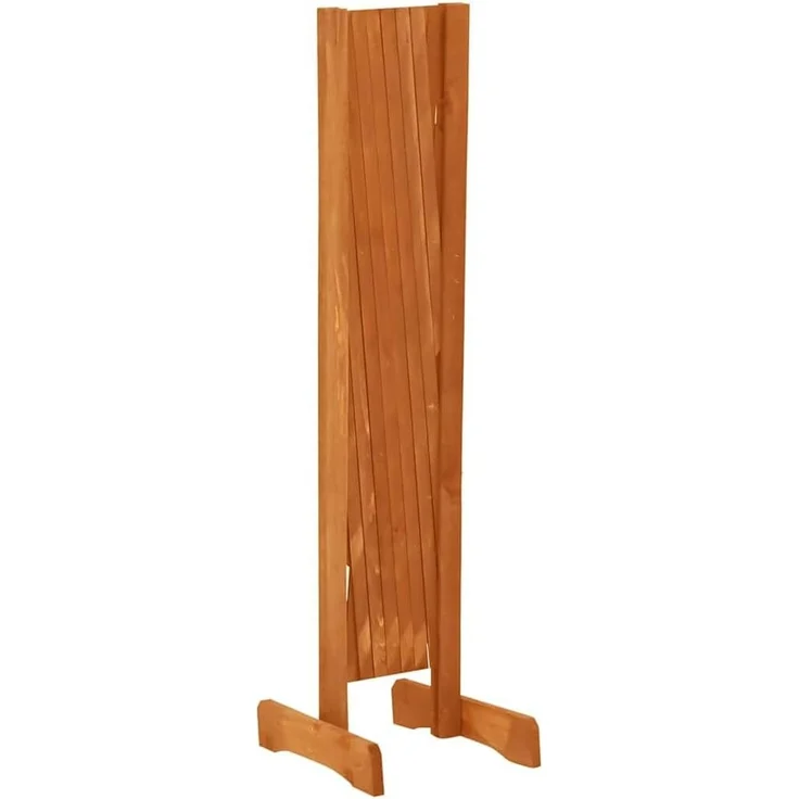 vidaXL Garten-Rankzaun Orange 120x90 cm Massivholz Tanne 314824 – Bild 4