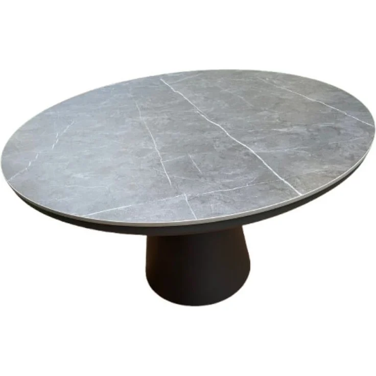 Lesli Living Rundtisch Daxx 120 cm Tischplatte Sintered Stone – Bild 1
