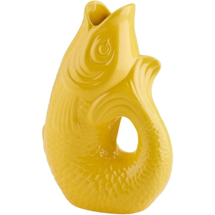 Gift Company Monsieur Carafon Fisch Vase S tuscan sun 1,2 L – Bild 1