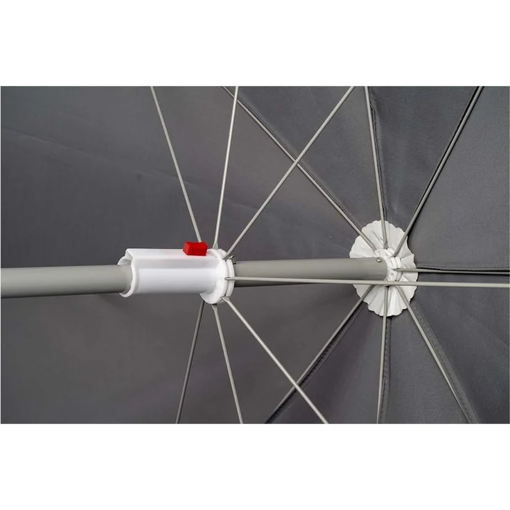 Bo-Camp Sonnenschirm 200 cm Grau 428660 – Bild 7