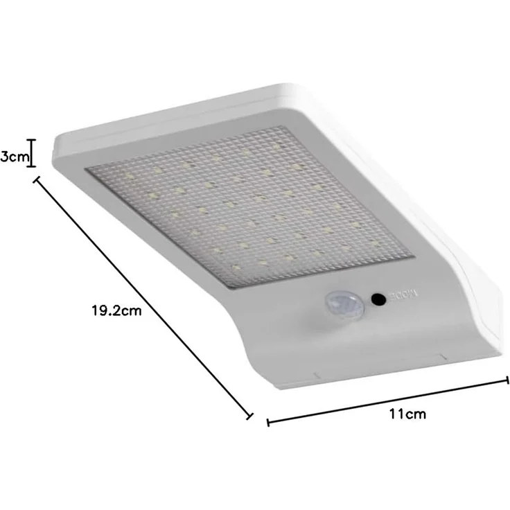 Osram LED Doorled Solar Batteriebetriebene Leuchte, fuer Aussenanwendungen, kaltweiss, integrierter Bewegungssensor SolarPanel – Bild 10