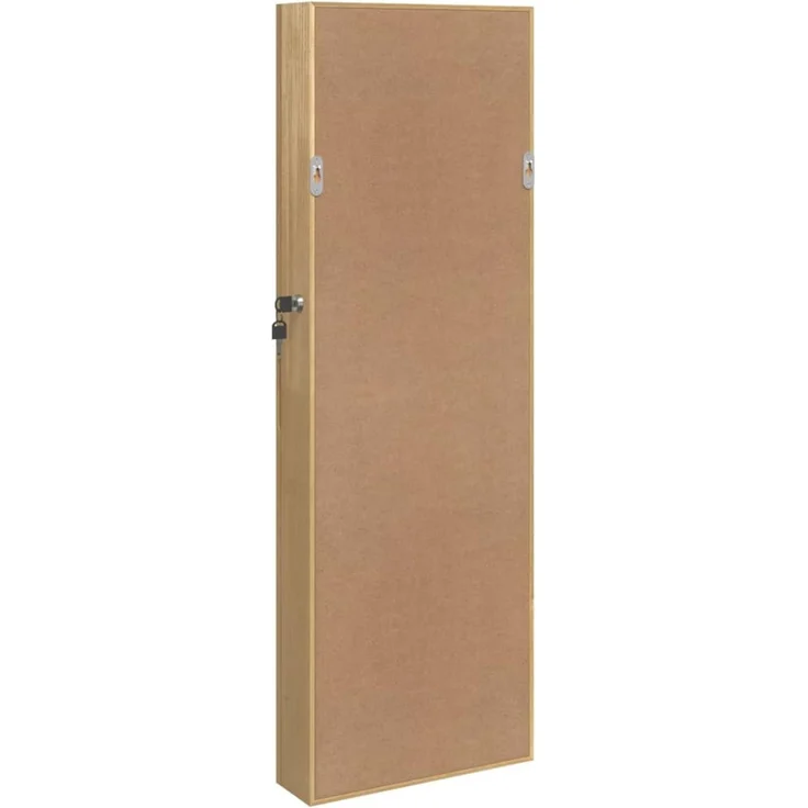 Schmuckschrank, Spiegelschrank mit Spiegel Wandmontage 30x8,5x90 cm – Bild 7