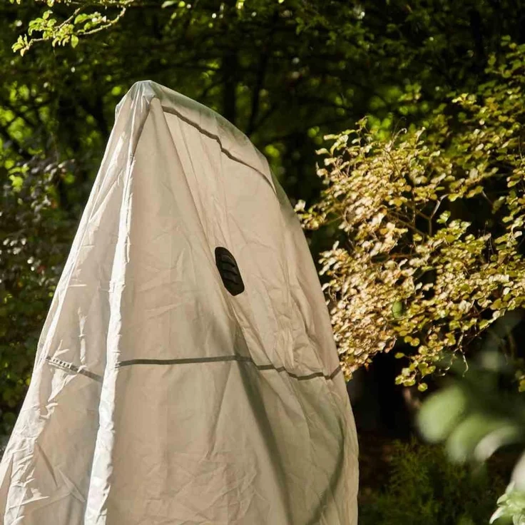 Siena Garden 'AquaShield' Hängesessel-Schutzhülle, Polyester hellgrau, 203 x 115 x 115 cm – Bild 4