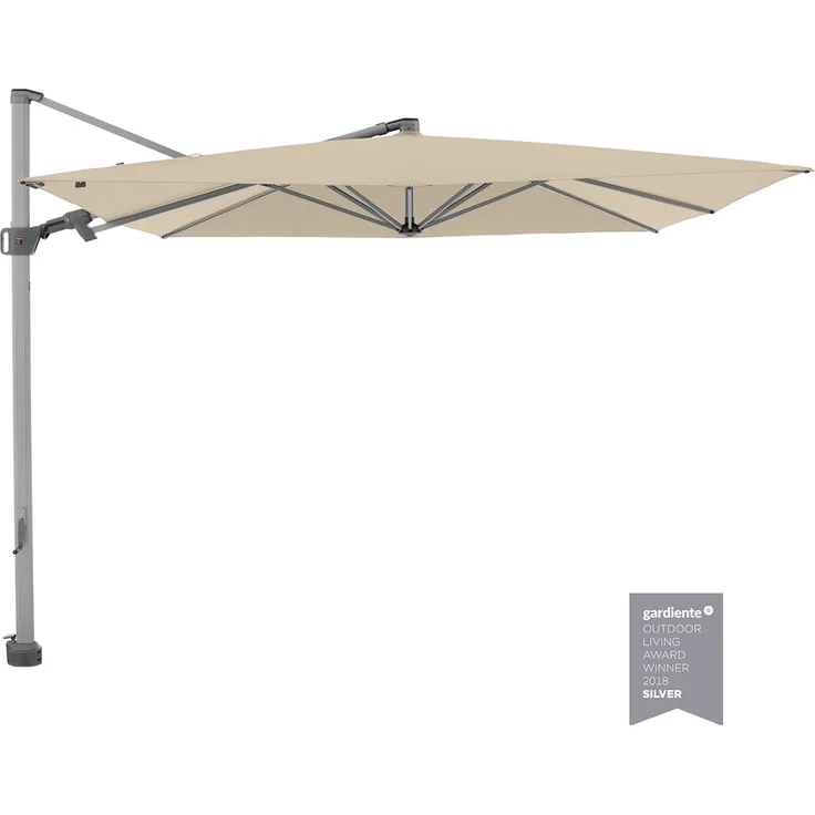 Knirps Sonnenschirm / Ampelschirm "Pendular 275 x 275", natur, 275 x 275 cm