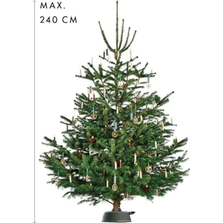 Krinner X-240 Christbaumständer, bis 240 cm Baumhöhe, Stamm max. Ø 11 cm – Bild 2