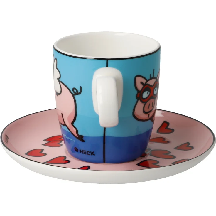 Goebel / Ed Eck- When Pigs Fly,Espressotasse,12,0cm x 12,0cm x 7,0cm / Fine Bone China / 12,0cm x 12,0cm x 7,0cm – Bild 3
