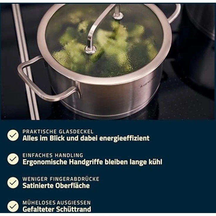 Kochtopf-Set Henckels by ZWILLING PULSE silber – Bild 4