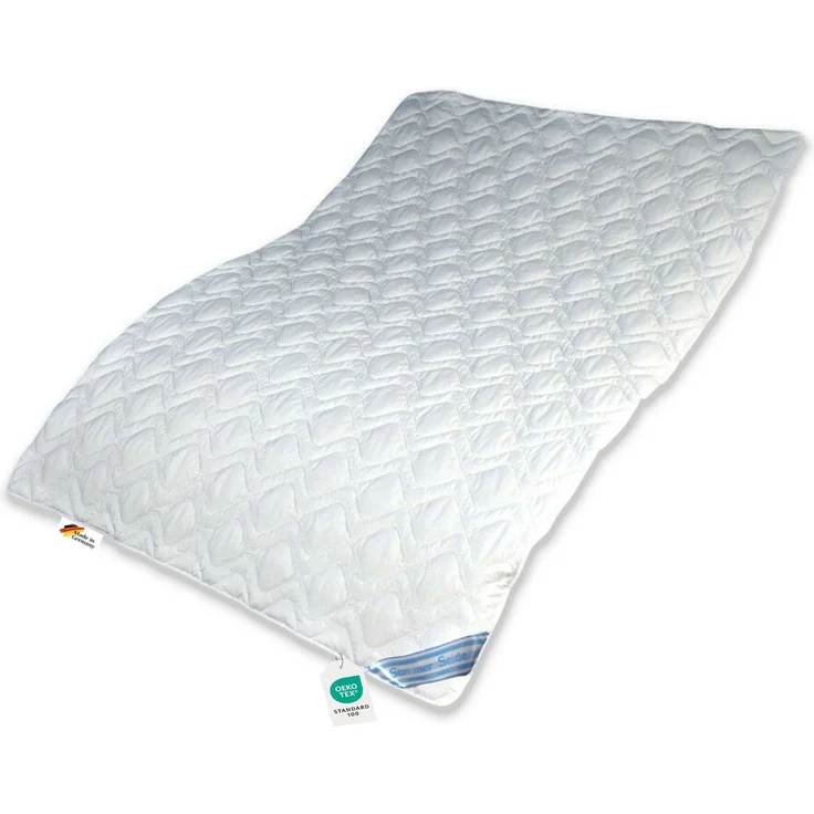 Wildseide Seide Baumwolle Sommerbett Sommerdecke Bettdecke 200x200 MS – Bild 1
