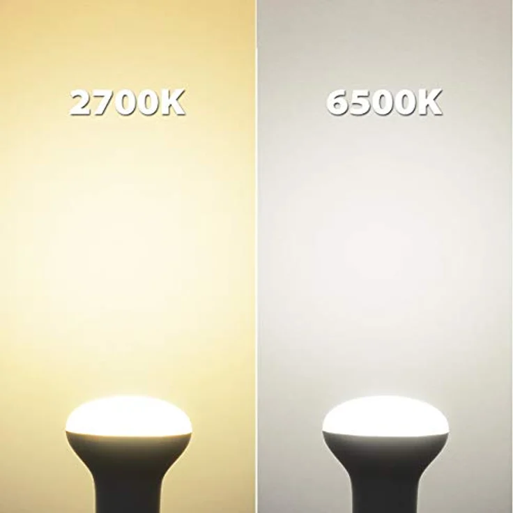 LVWIT LED Reflektor E27 R63, 806 lm, Warmweiß 2700K, 8W ersetzt 60W Glühbirne, matt (6er Pack) – Bild 3