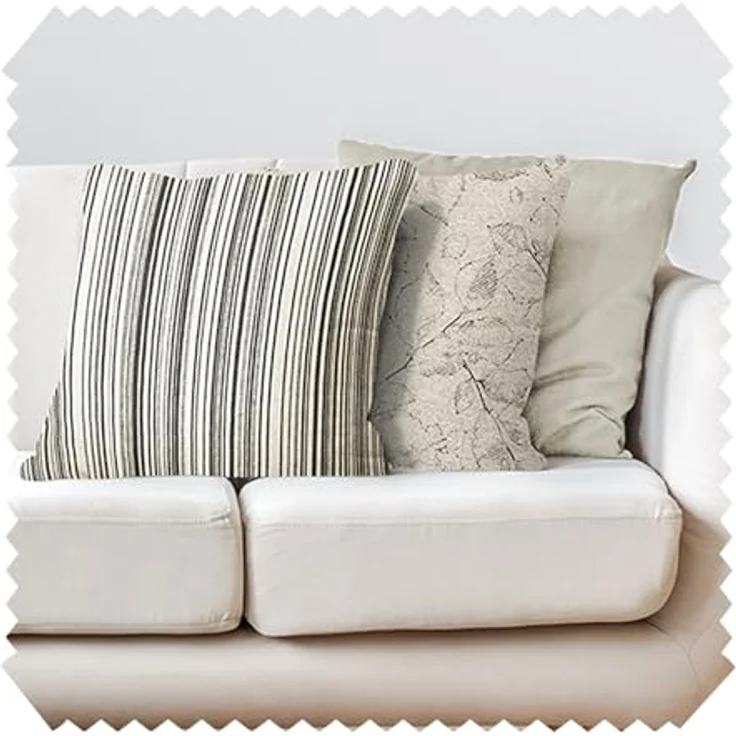 novely® Dekokissen novely® 3er-SET DEKOKISSEN MALCHIN Couch Sofakissen Kissenbezug Füllun – Bild 2