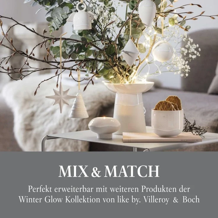 like. by Villeroy & Boch Winter Glow Kerzenhalter Donut A U S L A U F ! – Bild 5