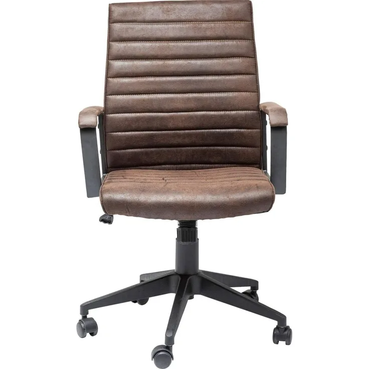 KARE Design Bürostuhl Labora Braun 79946