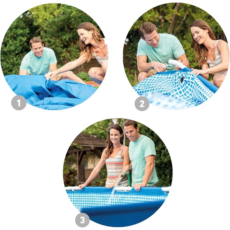 INTEX Swimming Pool Metal Frame 305x76cm + Pumpe 28202 GS – Bild 5