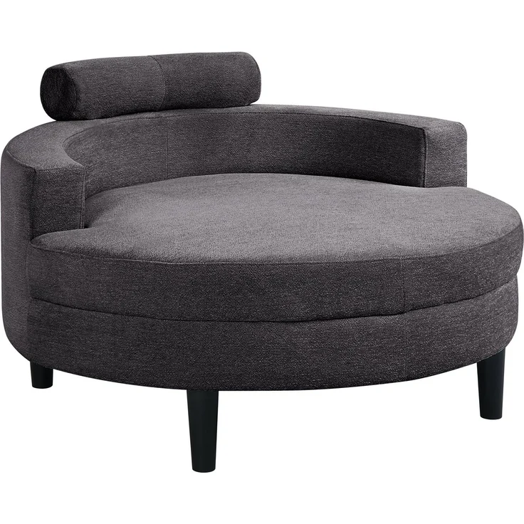ATLANTIC home collection Loveseat Ravi, B: 114 cm, XXL- Sessel, mit Stauraumhocker, Rückenstütze & 4 Zierkissen – Bild 2