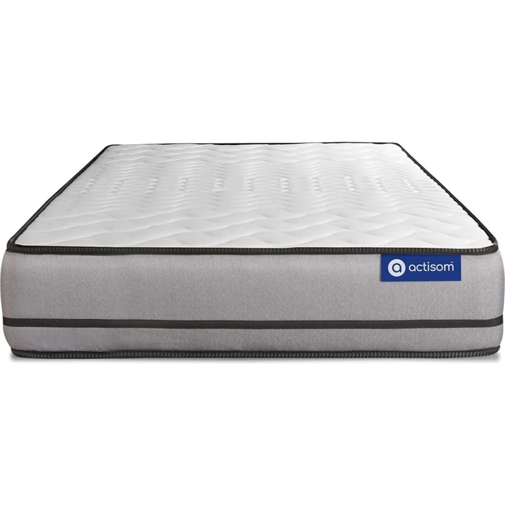 Actilatex night matratze 90x190cm + Bettgestell mit lattenrost - Dicke : 20cm - Latex und Memory-schaum - H5 – Bild 2