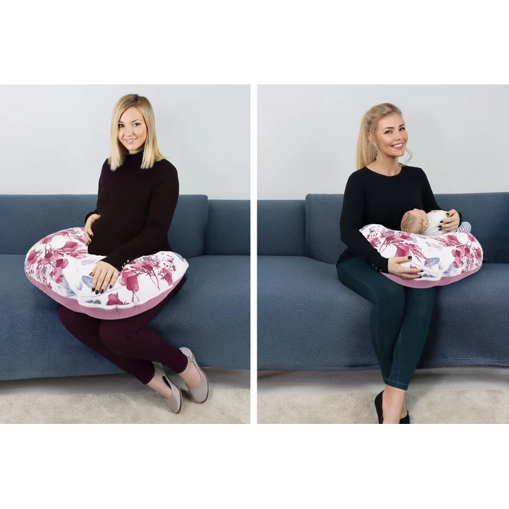 Amilian Stillkissen Lagerungskissen - Seitenschläferkissen - Stillkissen klein, für Mütter und Babys – Bild 3