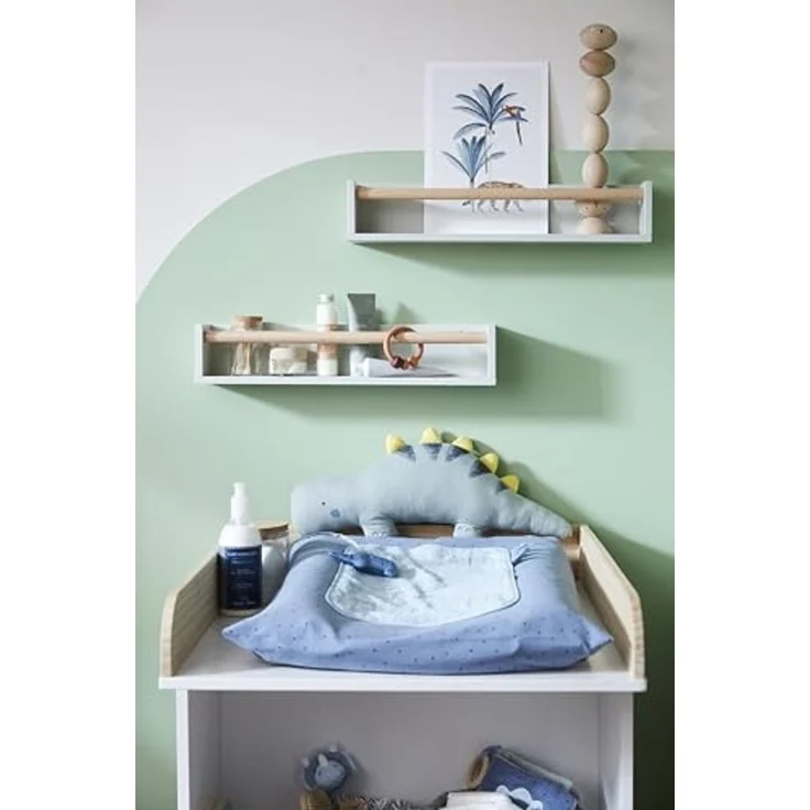 vertbaudet Wandregal 2er-Set Wandregale KONFETTI Kinderzimmer – Bild 2