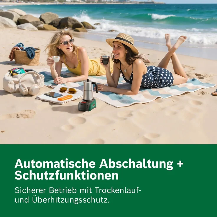 Bosch EasyMoka 18V-2 Inox 18V Akku-Kaffeemaschine – Bild 5
