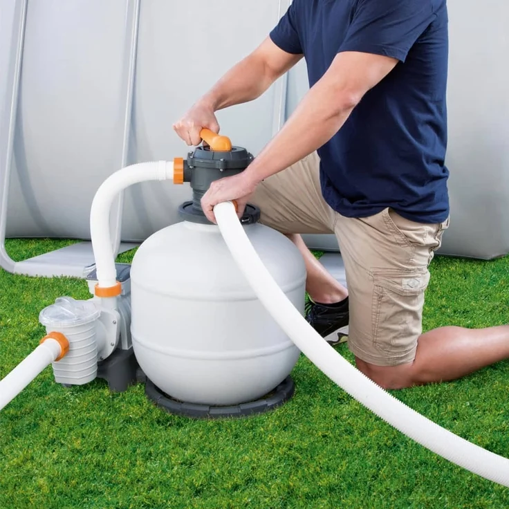 Bestway Sandfilterpumpe Flowclear 8327 L/h 3202506 – Bild 2