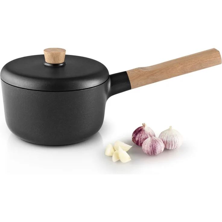 Eva Solo Nordic kitchen Kasserolle, Stielkasserolle, Stieltopf, Saucentopf, Kochtopf, Kochgeschirr, Ø 16 cm, 1. 5 L, 280216