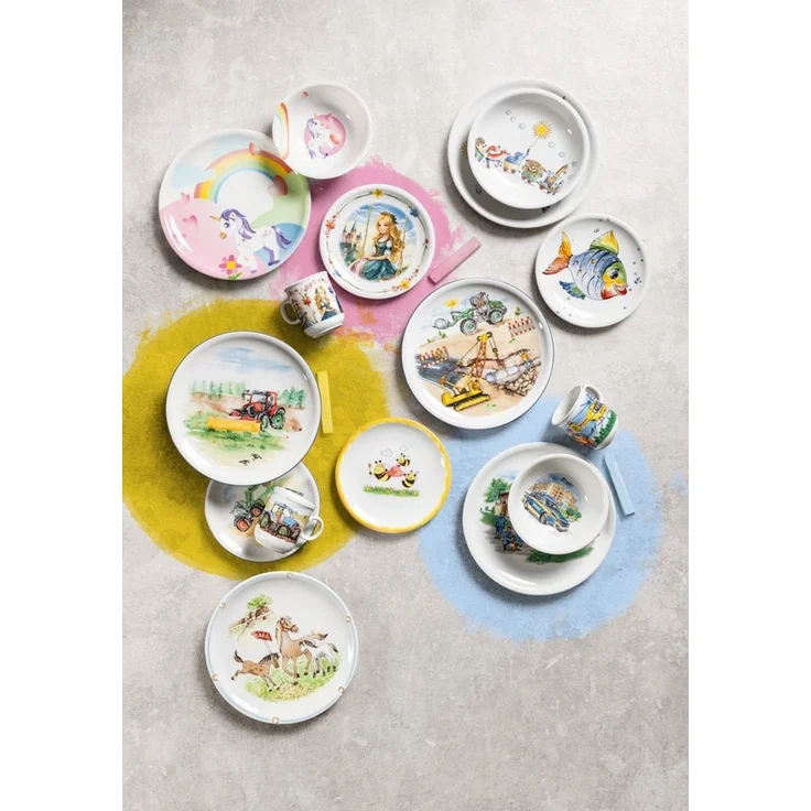Seltmann Weiden Compact Kindergeschirr Set 3-teilig - Blaulicht – Bild 3