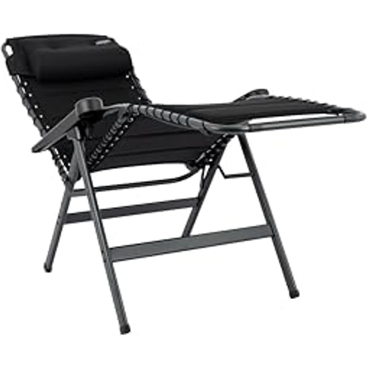 Crespo - Relaxliege - AP/232 - Air-Deluxe - Schwarz - Modell 2025 – Bild 8