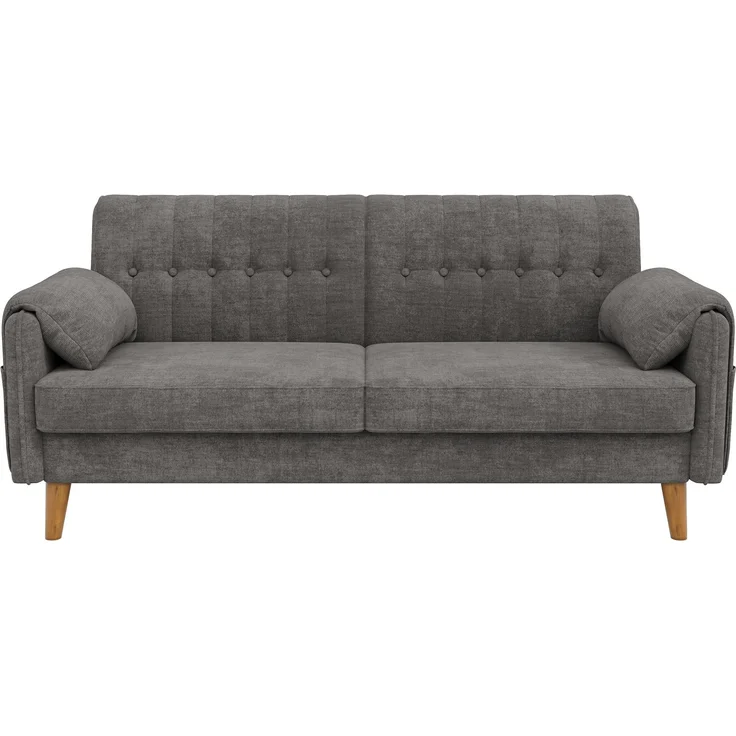 2-Sitzer Sofa 161,5 x 79 x 83,5 cm aus Chenille mit Massivholzbeinen – Bild 7
