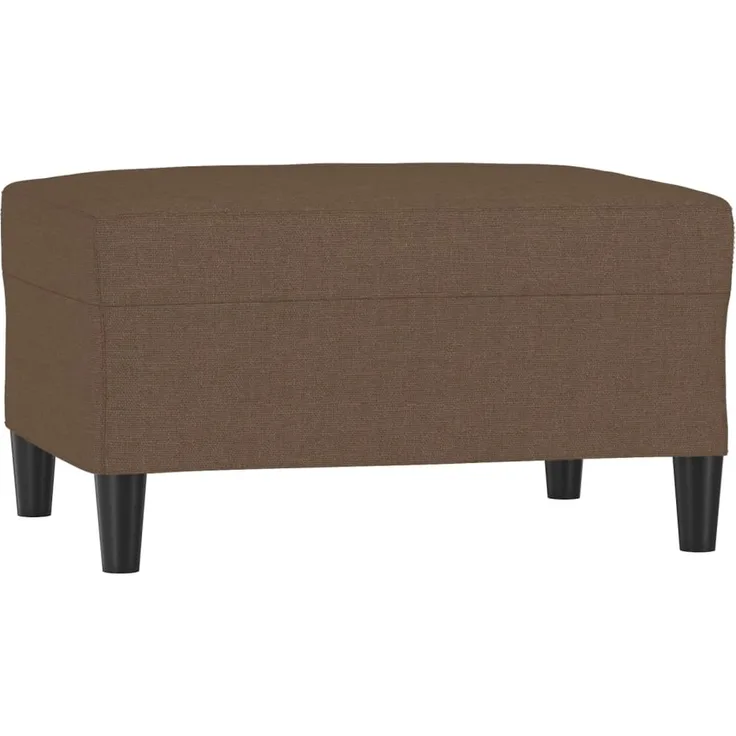 vidaXL Fußhocker Braun 70 x 55 x 41 cm Stoff [349306]