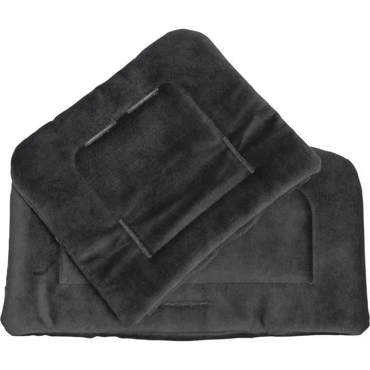 Kidsmill Up! Samt Kissen Graphite Grau