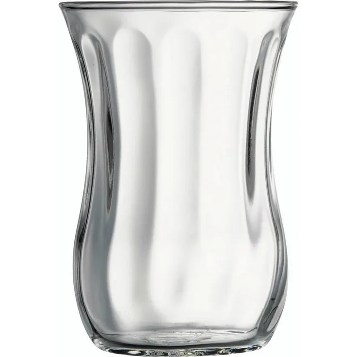 Türkische Teegläser Pasabahce optik 115ml - 12 Stück