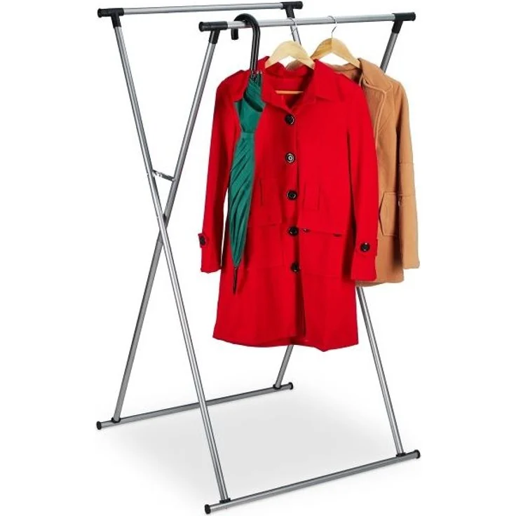 Kleiderständer ausziehbar Metall 10046099 – Bild 1