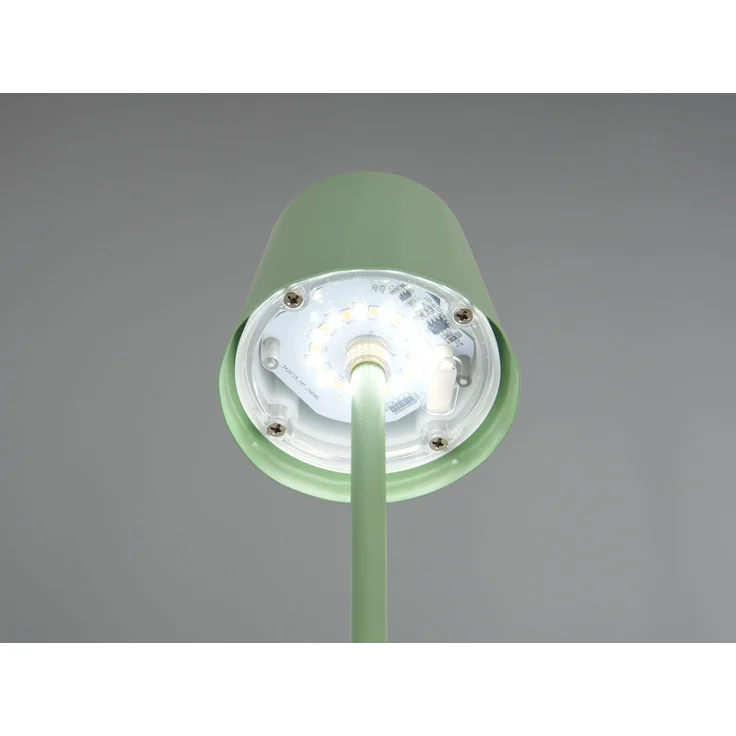 2er SET Akku LED Tischlampen kabellos für Innen & Außen, Grün - 21cm klein – Bild 7