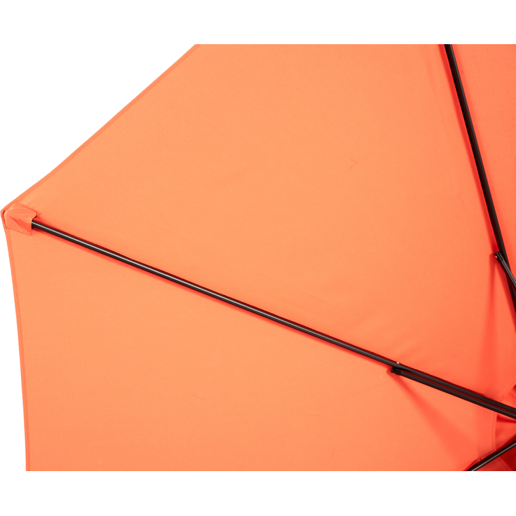 LVHOM Sonnenschirm Ø 300 cm, Großer Marktschirm mit Kurbel und Neigefunktion, UV-Schutz 50+, wasserdichter Gartenschirm für Terrasse & Pool, Orange (ohne Ständer) – Bild 4