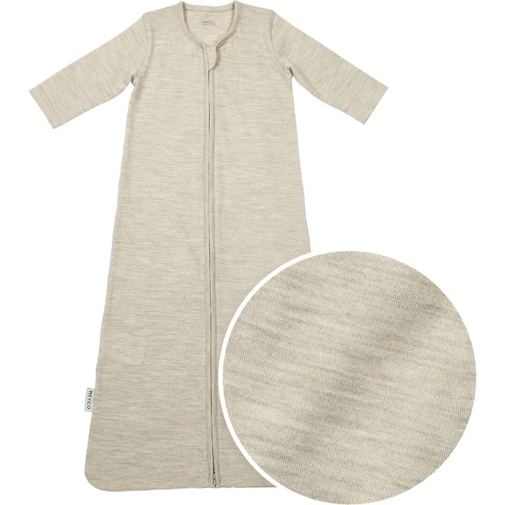 Meyco Schlafsack – Studio – Merinowolle – Sand Mel