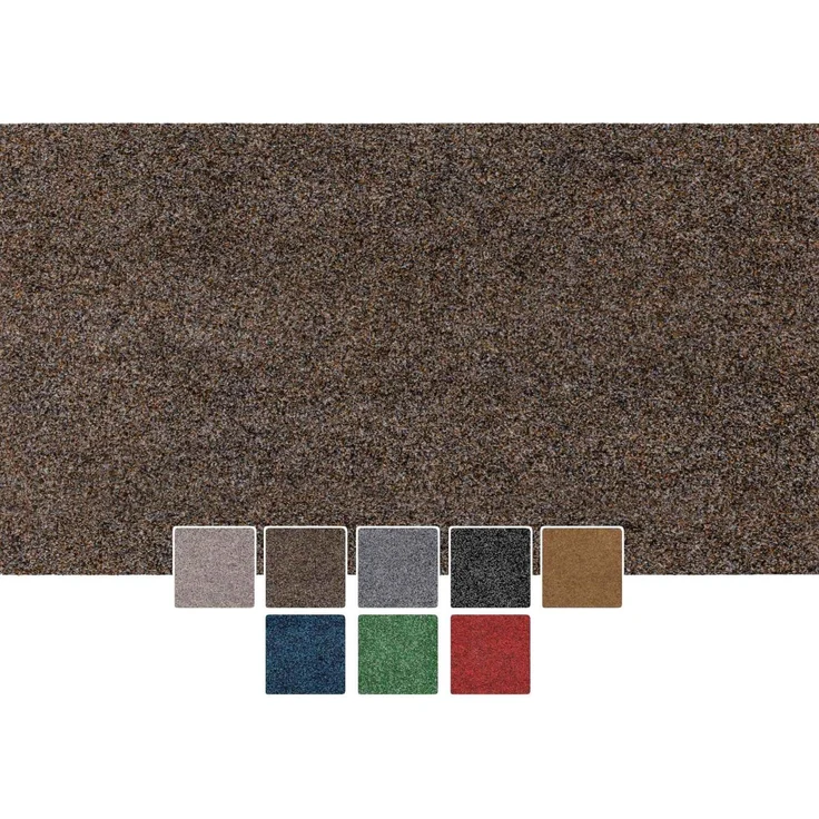 ANRO Fußmatte Schmutzfangmatte Türmatte rutschfest Fußabstreifer abwaschbar robust für Eingang, Haustür, Flur innen & außen Poet Küche, 100x50 cm (Rechteckig)