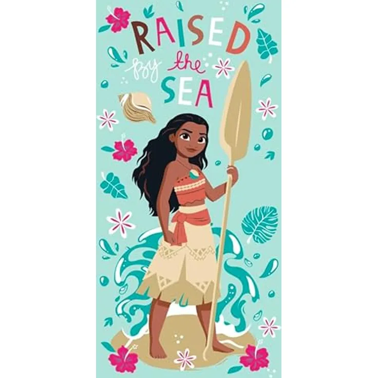 Disney Vaiana Strandtuch 70 × 140 cm leicht und schnelltrocknend