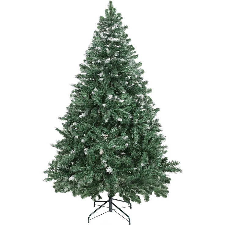 Dimono Künstlicher Weihnachtsbaum XXL Kunst Tannenbaum, Christbaum, Naturgetreuer Tannenbaum mit wunderschönen Baumspitzen – Bild 7