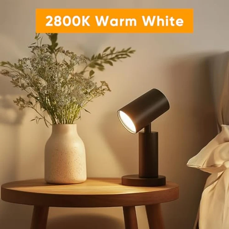 Dehobo GU10 LED Warmweiss Glühbirne, LED Lampen Licht Spot Warmweiss Lampe 6W 2800K 480 Lumen Ersetzt 60W Halogen Leuchtmittel, 120° Abstrahlwinkel Spotlight, Nicht Dimmbar Led, 6 Stück – Bild 6