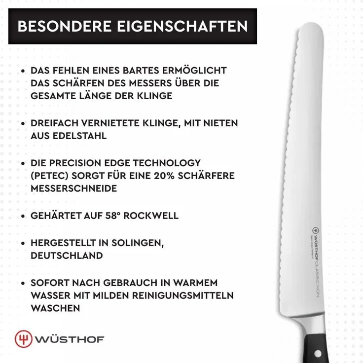 Wüsthof Classic Ikon Super Slicer 26 cm – Bild 5