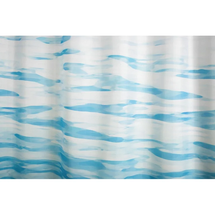 Ridder Duschvorhang Water blau Breite 180 cm – Bild 4