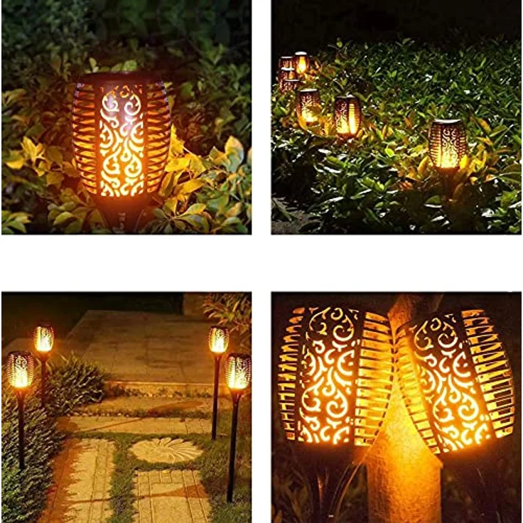 Gardlov Solarlampe für den Garten – Fackel 23559 – Bild 7