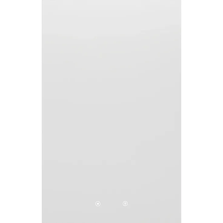 Vente-unique - Badezimmerspiegel rechteckig mit Beleuchtung - beschlagfrei - 50 x 80 cm - MASUA