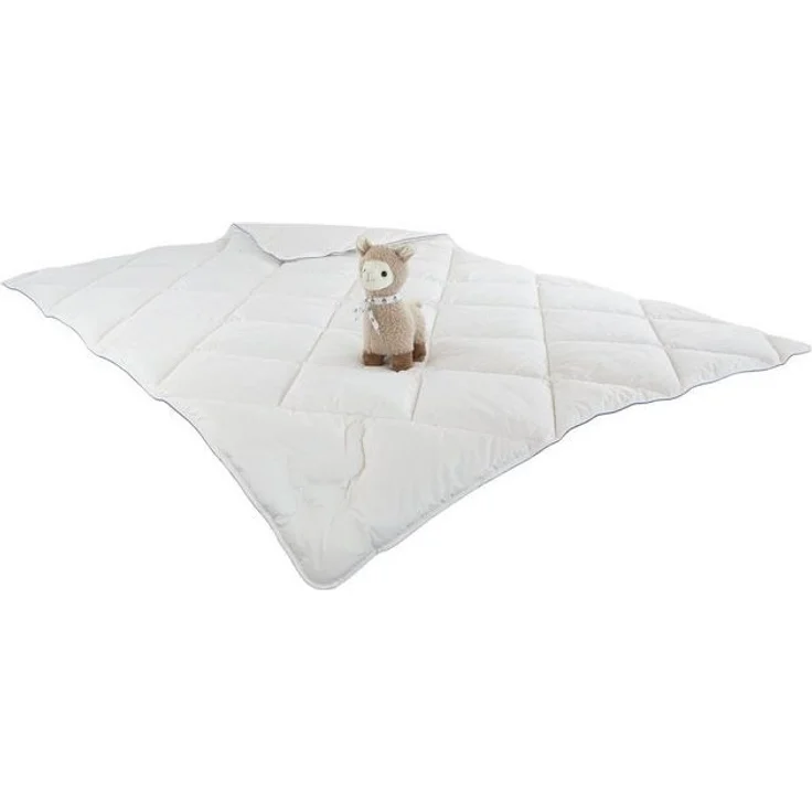 Irisette Naturhaarbettdecke Steppbett Irisette Alpaka + 1 Gratis Plüsch Alpaka, Produktion in DE, Füllung: 100% Alpakahaar, hohe Feuchtigkeitsaufnahme und -ableitung, antibakteriell – Bild 4