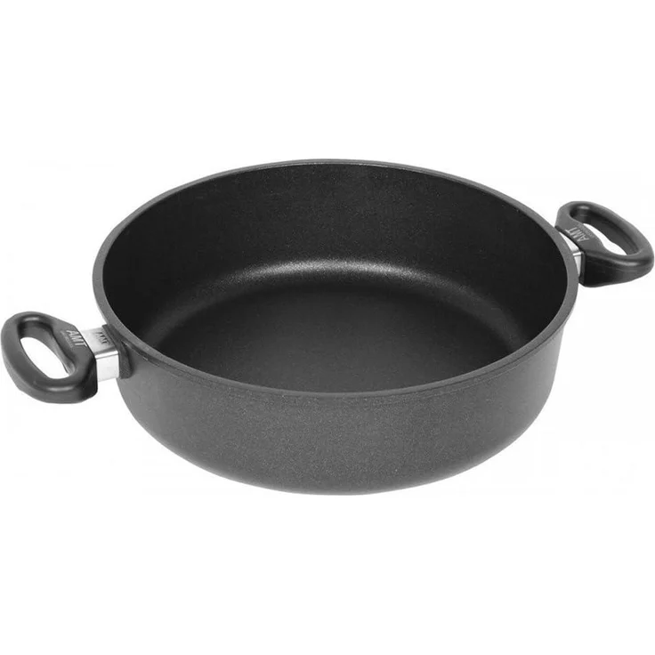AMT 828 Schmortopf Aluminumguss 28 cm Ø, Höhe 8 cm