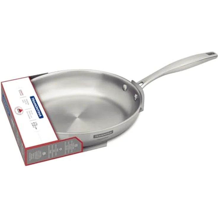 Tramontina Grano Bratpfanne, Ø 30 cm, Edelstahl, Induktion, ofenfest, spülmaschinengeeignet – Bild 12