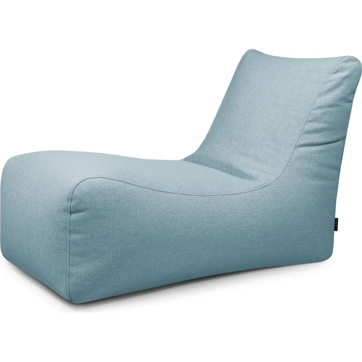 Sitzsack ‘Lounge‘, Bezugstoff - Dunes, 100% Olefin, Turquoise, 80x135x80 cm cm.