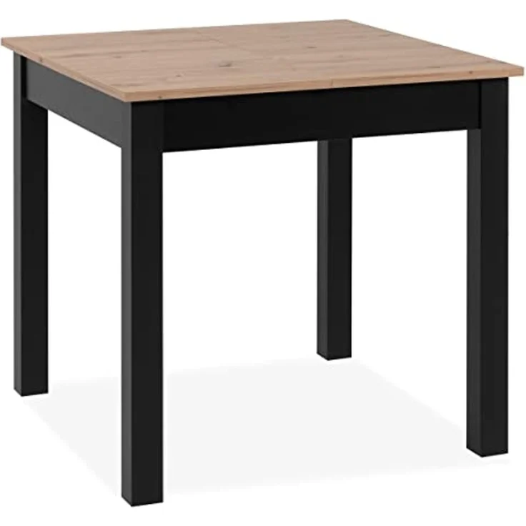 Finori Esstisch COBURG 80 - Esszimmer in Artisan Eiche-Schwarz – Bild 1