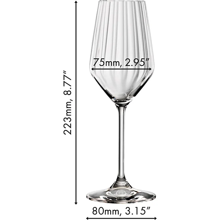 SPIEGELAU 4-teiliges Champagnerglas-Set LifeStyle – Bild 2