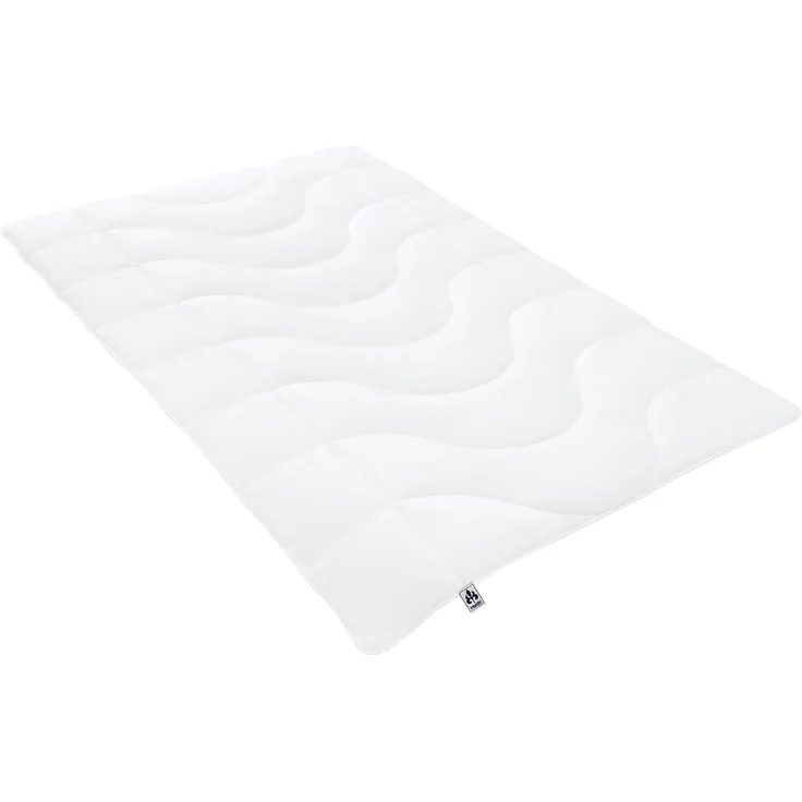 Badenia Bettcomfort Irisette Micro Thermo Sommerdecke Steppbett aus weicher und atmungsaktiver Microfaser für den Sommer, 155x220 cm